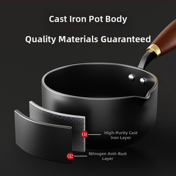 Naujas mini aliejaus pilstymo puodas buitinis aliejaus pilstymo karšto aliejaus mažas geležinis puodas pilstymo diena turtingas daugiafunkcis mažas puodas gamyklos didmeninė prekyba