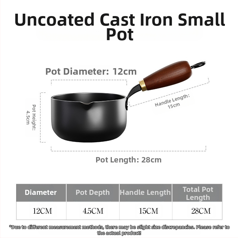 Naujas mini aliejaus pilstymo puodas buitinis aliejaus pilstymo karšto aliejaus mažas geležinis puodas pilstymo diena turtingas daugiafunkcis mažas puodas gamyklos didmeninė prekyba
