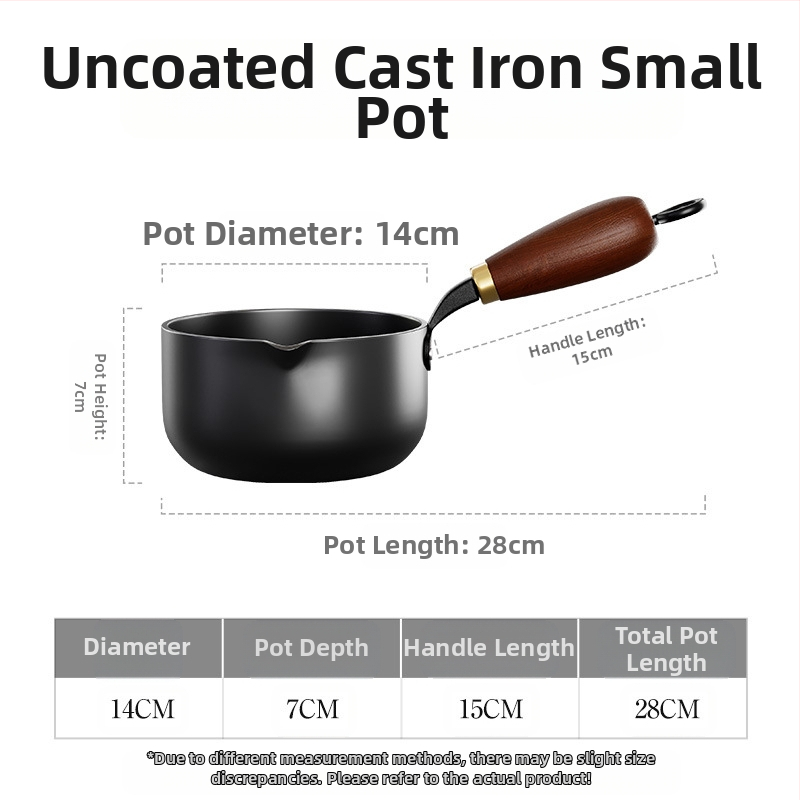 Naujas mini aliejaus pilstymo puodas buitinis aliejaus pilstymo karšto aliejaus mažas geležinis puodas pilstymo diena turtingas daugiafunkcis mažas puodas gamyklos didmeninė prekyba