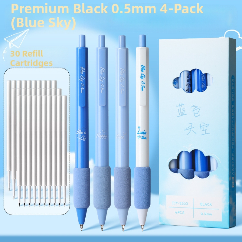 Kohvipintsel kiiresti kuivav pliiats kõrge värviväärtusega pintsliga pliiats must pliiats pressi geelpliiats keskkooli õpilaste kontoritarbed