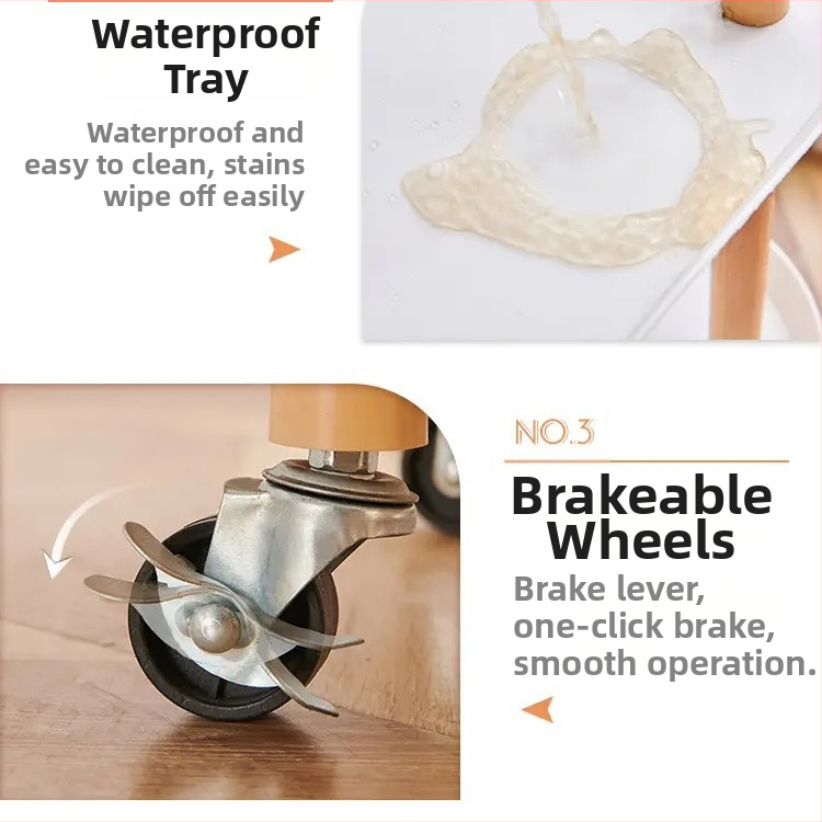 Põhjala stiilis lihtne mitmekihiline magamistoa voodiäärne rõdu teisaldatav elutoa kodu kohvilaud põranda hoiuriiul