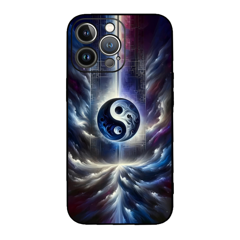 Tai Chi diagramm sobib Apple 17Promax sirge servaga Rubiku kuubiku TPU mobiiltelefoni ümbrisele 15Pro14 Bagua kohandatud kohaletoimetamine 13