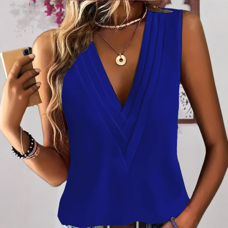 2025 m. Europos ir Amerikos tarpvalstybinis eksportas iš „Amazon Tiktok Supply“ grynos spalvos daugiasluoksnė V formos iškirpte didelio dydžio moteriška liemenė