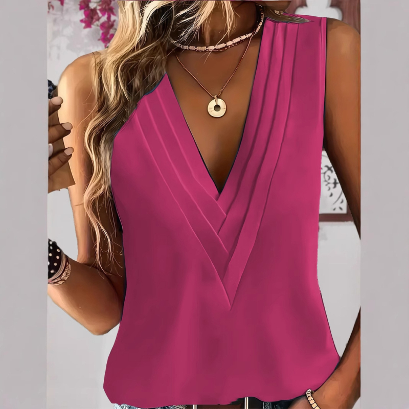 2025 m. Europos ir Amerikos tarpvalstybinis eksportas iš „Amazon Tiktok Supply“ grynos spalvos daugiasluoksnė V formos iškirpte didelio dydžio moteriška liemenė