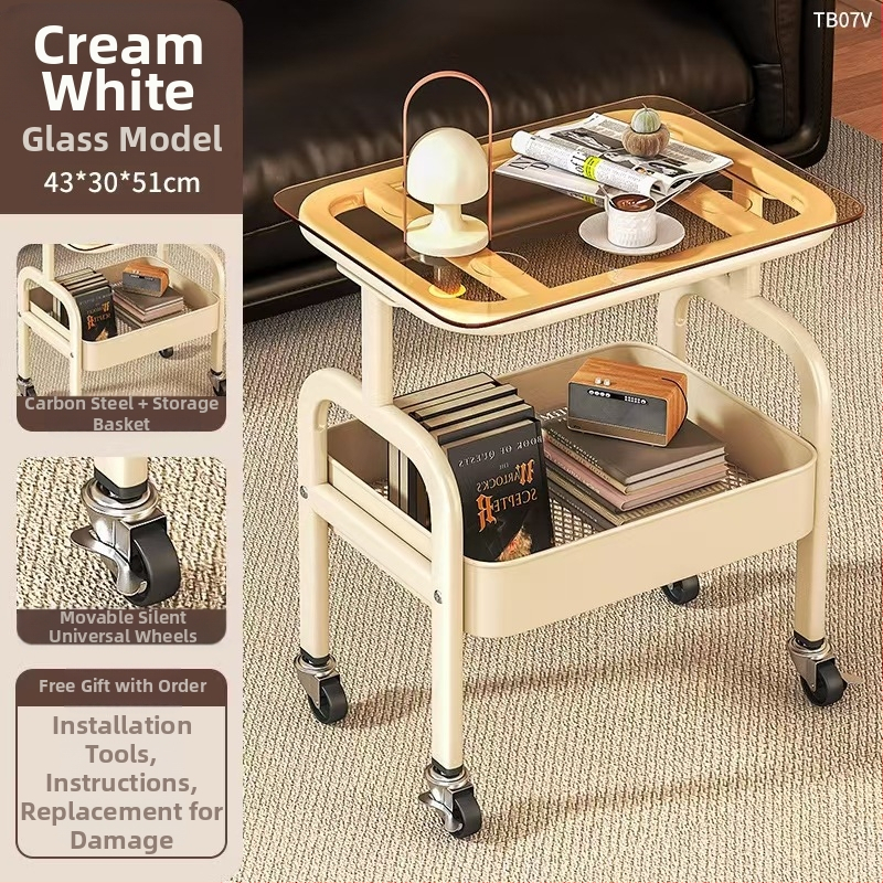 Piiriülene teisaldatav majapidamises kasutatav mitmekihiline elutuba, süsinikterasest suupistete hoiuriiul, hoiukäru lauaplaadiga, väike käru hoiuriiul