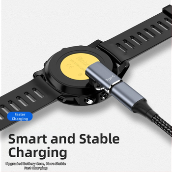 Ο προσαρμογέας ρολογιού Jiaming χρησιμοποιείται για το καλώδιο δεδομένων φόρτισης έξυπνου ρολογιού garminfenix5 6 7