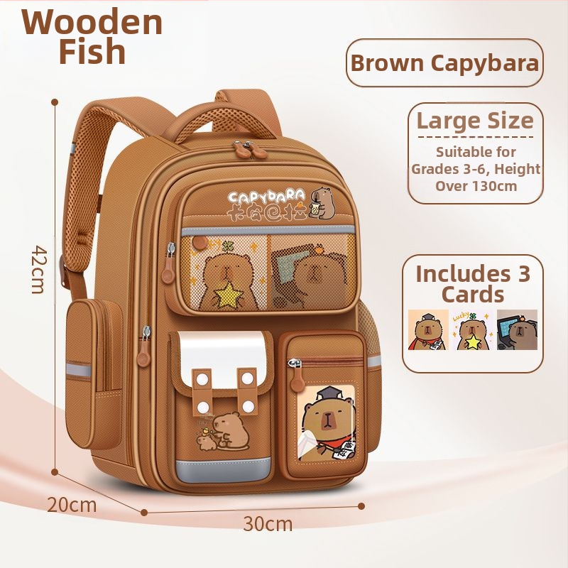 Uus Kappi Bala koolikott tüdrukutele ja tüdrukute algkooliõpilastele 3.-6. klassile suure mahutavusega seljakott tüdrukutele ja poistele topelt