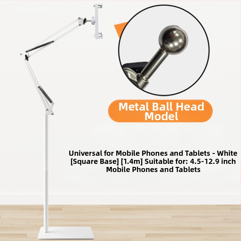 Mobiiltelefoni põrandaklamber voodi külge, pea kohal otseülekandega pildistamise tahvelarvuti konsool iPadi tõsteklambri hulgimüügiks