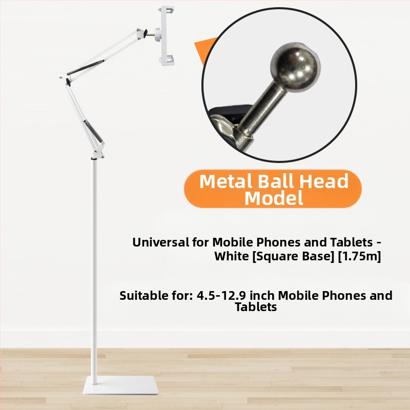 Mobiiltelefoni põrandaklamber voodi külge, pea kohal otseülekandega pildistamise tahvelarvuti konsool iPadi tõsteklambri hulgimüügiks