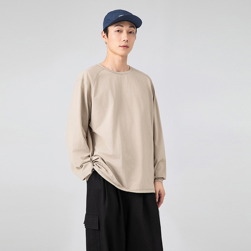 IZEXX moebrändi välitingimustes sportimiseks mõeldud pikkade varrukatega T-särk meeste lahtine kiiresti kuivav jooksuülikond paari alussärk top