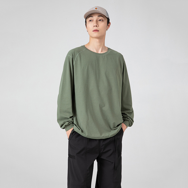 IZEXX moebrändi välitingimustes sportimiseks mõeldud pikkade varrukatega T-särk meeste lahtine kiiresti kuivav jooksuülikond paari alussärk top