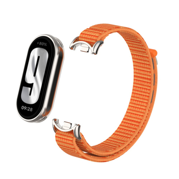 Κατάλληλο για Xiaomi Mi Band 10 Nylon Loop Strap με πλεγμένο ανταλλακτικό βραχιόλι και υποδοχή ουδέτερου σημείου 8/9/10