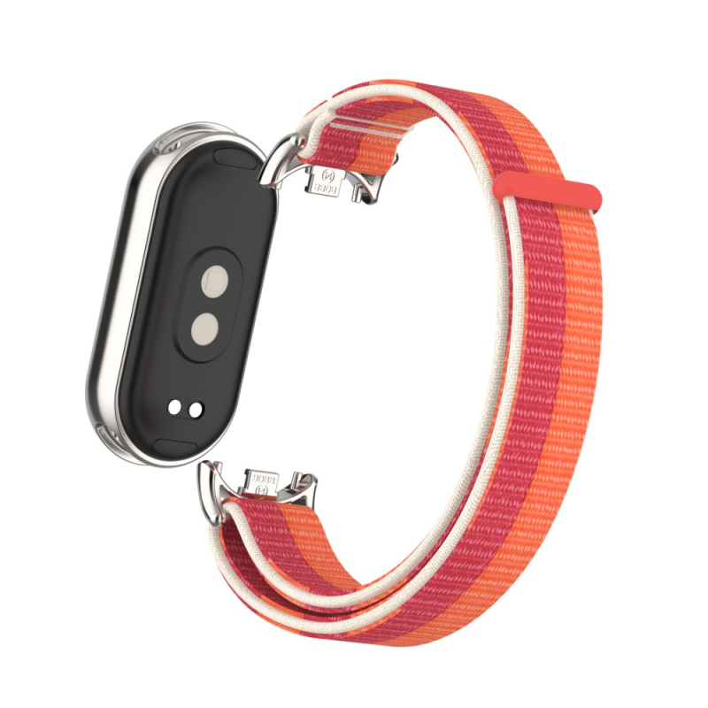 Sobib Xiaomi Mi Band 10 nailonist punutud asenduskäepaelaga 8/9/10 neutraalse punktiga pistikuga