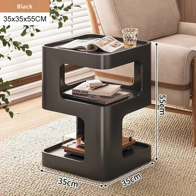 Elutoa diivani külglaud, rauast väike kohvilaud, külgkapp, moodne lihtne nurgakapp, loominguline internet, populaarne nurgalauavalgusti, luksuslik öökapp