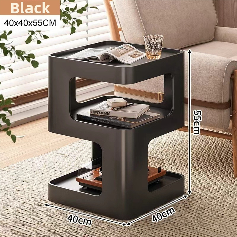 Elutoa diivani külglaud, rauast väike kohvilaud, külgkapp, moodne lihtne nurgakapp, loominguline internet, populaarne nurgalauavalgusti, luksuslik öökapp