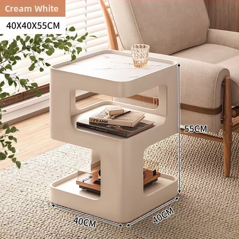 Elutoa diivani külglaud, rauast väike kohvilaud, külgkapp, moodne lihtne nurgakapp, loominguline internet, populaarne nurgalauavalgusti, luksuslik öökapp