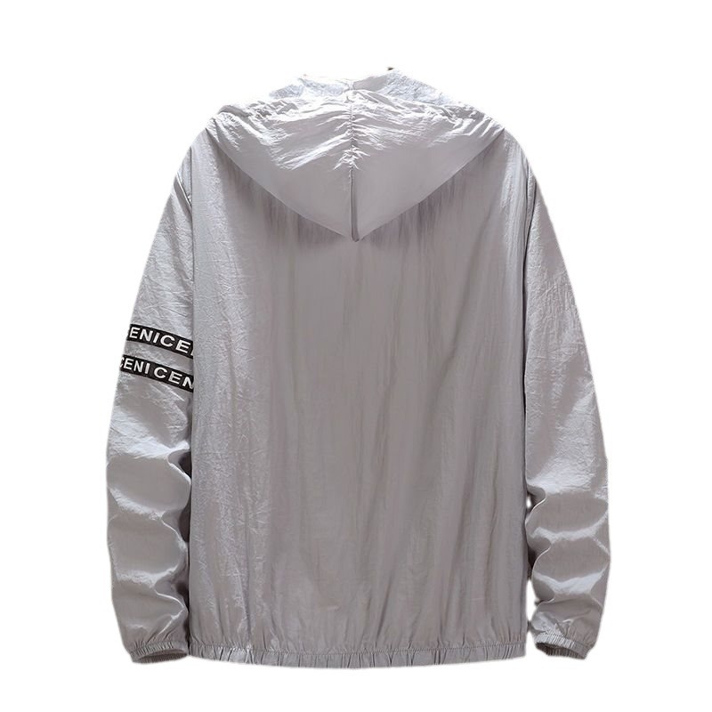 Suvine meeste pluss-suuruses päikesekaitsekreemiga ülisuur mantel kerge hingav nahariietus paksu mehe rasvane päikesekaitsetopp