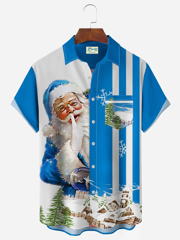 Piiriülene Euroopa ja Ameerika jõulutrükiga meeste kardigan lühikeste varrukatega