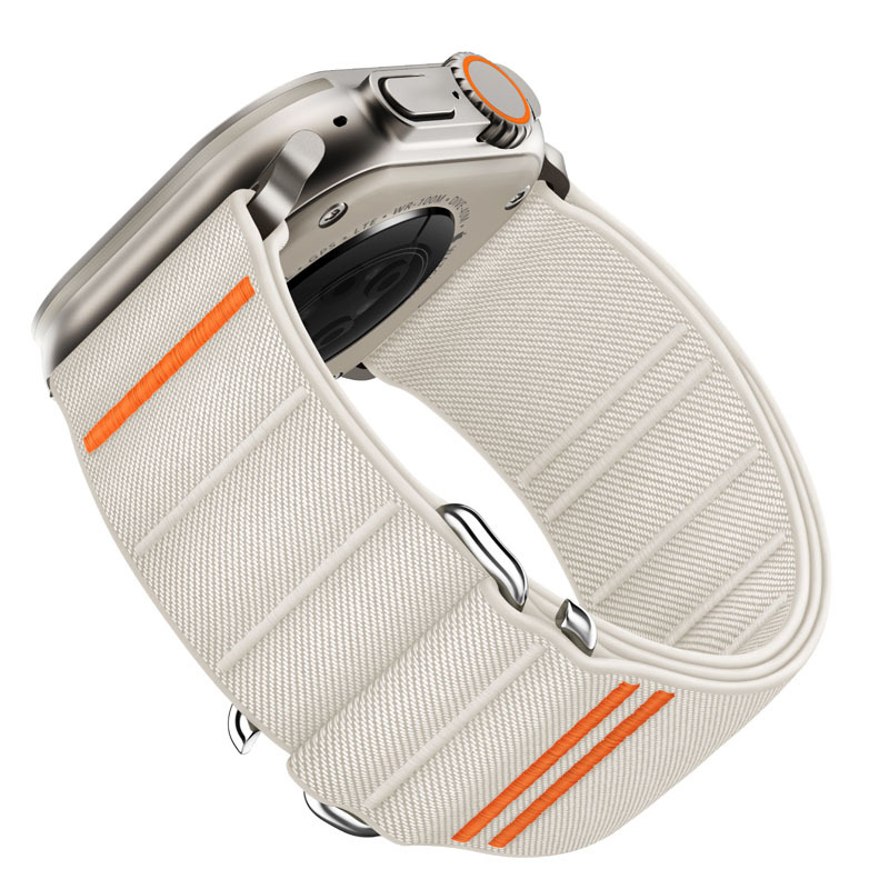 Apple watch10 Apple Watch veniv nailonrihm Ultra roostevabast terasest pandlaga rihm ristmikul kasutamiseks