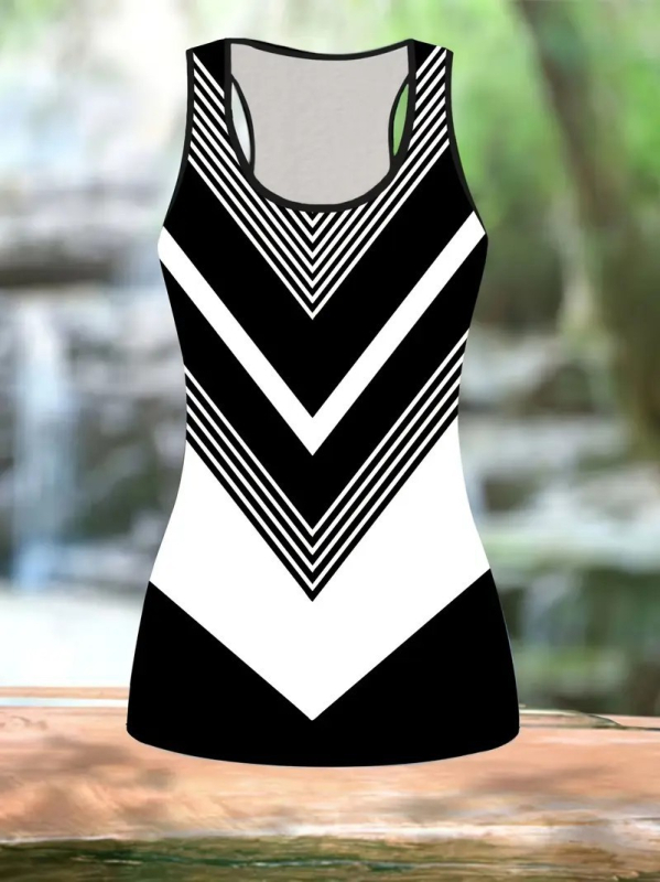 2025. aasta uus Amazoni piiriülene Euroopa ja Ameerika vabaaja mitmekülgne lihtsa värvi sobitamise mustriga naiste varrukateta vest