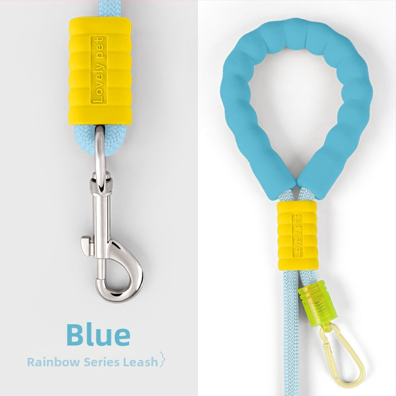 Piiriülene lemmikloomade veojõuköis Burette P-köis Ristkere vahust haardega värviline kolm-ühes koeraköis lemmikloomatarvete jaoks