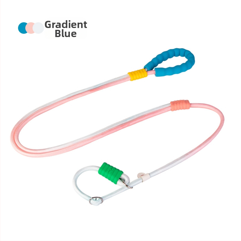 Piiriülene lemmikloomade veojõuköis Burette P-köis Ristkere vahust haardega värviline kolm-ühes koeraköis lemmikloomatarvete jaoks