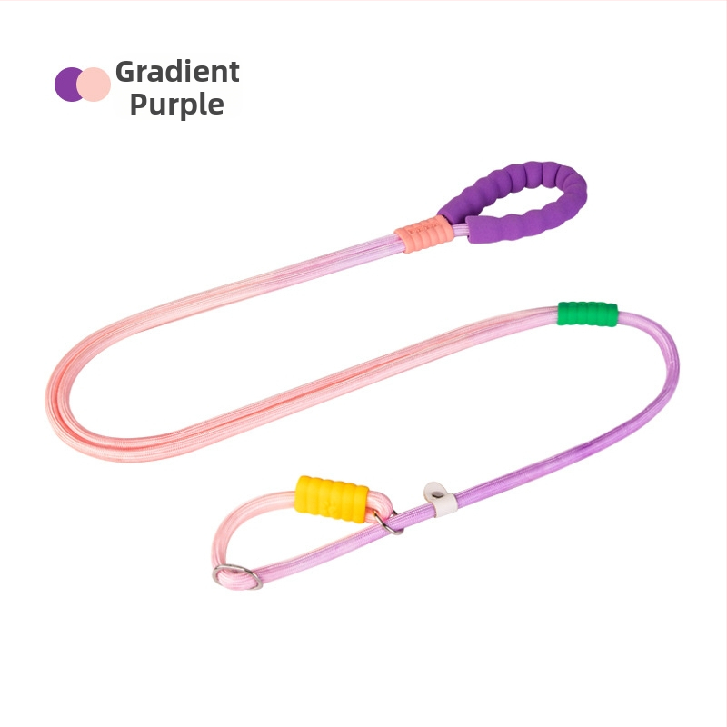 Piiriülene lemmikloomade veojõuköis Burette P-köis Ristkere vahust haardega värviline kolm-ühes koeraköis lemmikloomatarvete jaoks