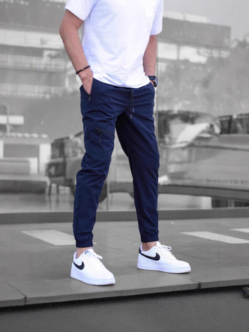 2025 Νέα ανδρικά παντελόνια cargo με φερμουάρ, ευρωπαϊκή και αμερικανική μάρκα μόδας High Street, ρετρό, casual ανδρικά κολάν