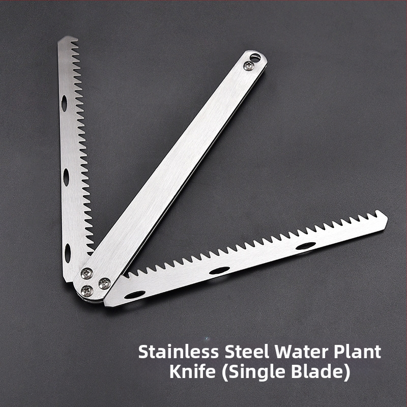 Veeankrunina, spetsiaalne muruniiduk kalapüügiks, umbrohutõrje ja rohu tõmbamise nuga, looduslike kalapüügiks mõeldud rohu püüdmise konks, rohu püüdmise ese