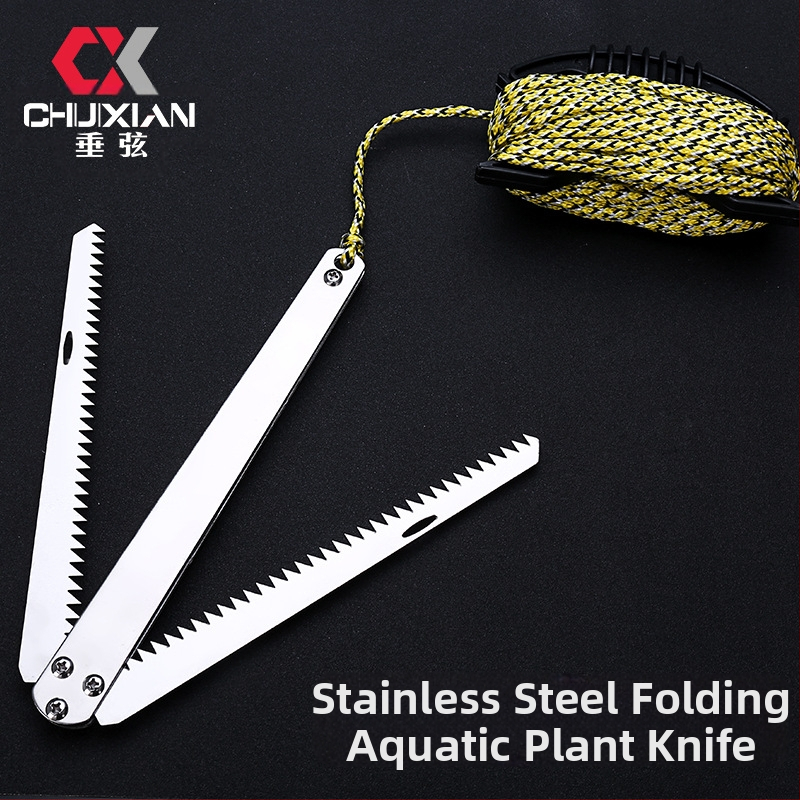 Veeankrunina, spetsiaalne muruniiduk kalapüügiks, umbrohutõrje ja rohu tõmbamise nuga, looduslike kalapüügiks mõeldud rohu püüdmise konks, rohu püüdmise ese