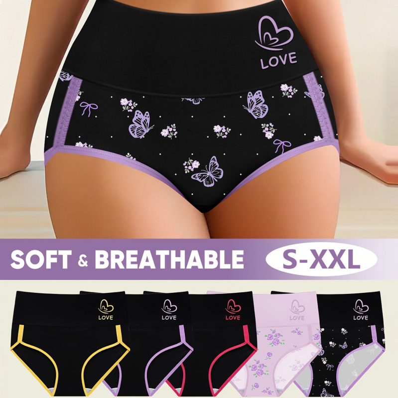 TK kuummüük Euroopa ja Ameerika naiste pluss-suuruses aluspesu trükitud liblikõmblustega piiriülene Temu Xiyin eriline laos olev aluspesu