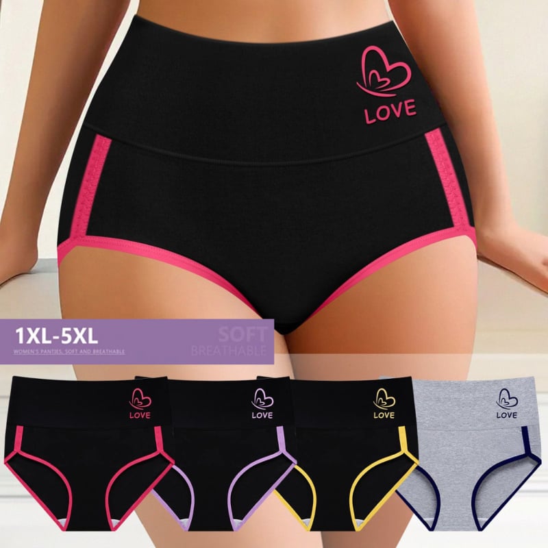 TK Γυναικεία Εσώρουχα Plus Size με Στάμπα και Ραφή Πεταλούδας, σε Δημοφιλείς Πωλήσεις, Διασυνοριακά, Temu Xiyin Special, σε απόθεμα.