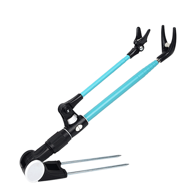 Pistoleto bokštelio laikiklis iš nerūdijančio plieno, meškerės stovas, rankinis meškerės laikiklis, žvejybos dėžė, žvejybos kėdė, meškerės stovas, priedai