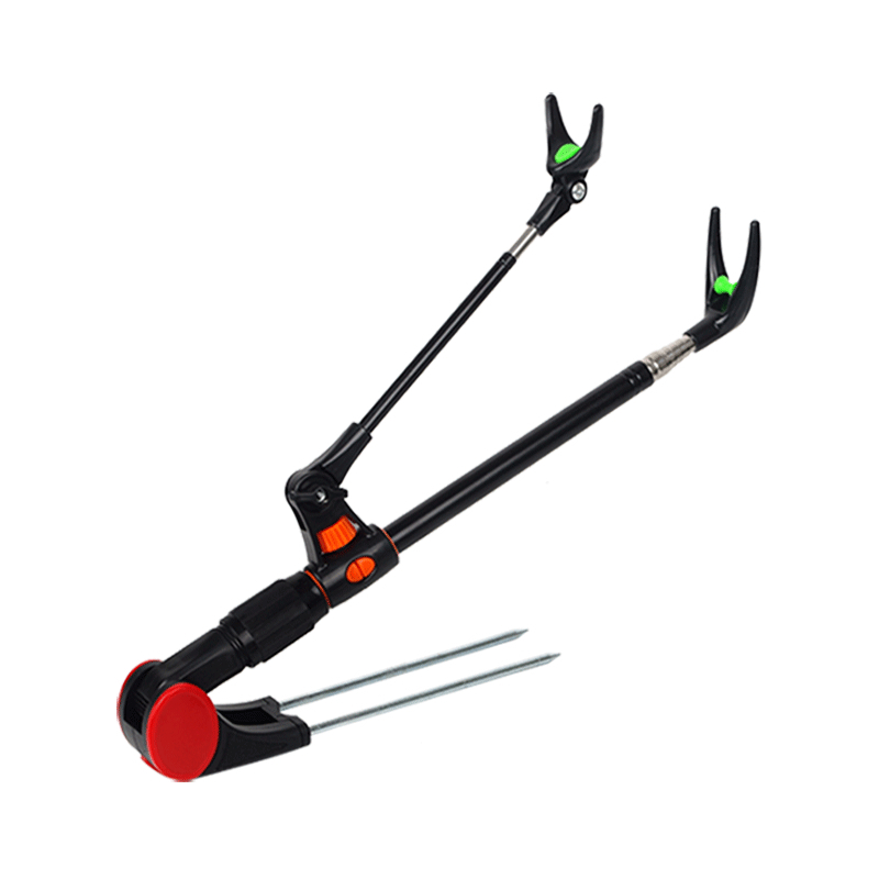 Pistoleto bokštelio laikiklis iš nerūdijančio plieno, meškerės stovas, rankinis meškerės laikiklis, žvejybos dėžė, žvejybos kėdė, meškerės stovas, priedai