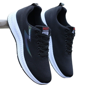 Meeste kingad Suvised lendava võrgust vabaajajalatsid Kõikvõimalikud trendikad kingad Mood Trendikas Mugav toss Tudengite jooksujalatsid