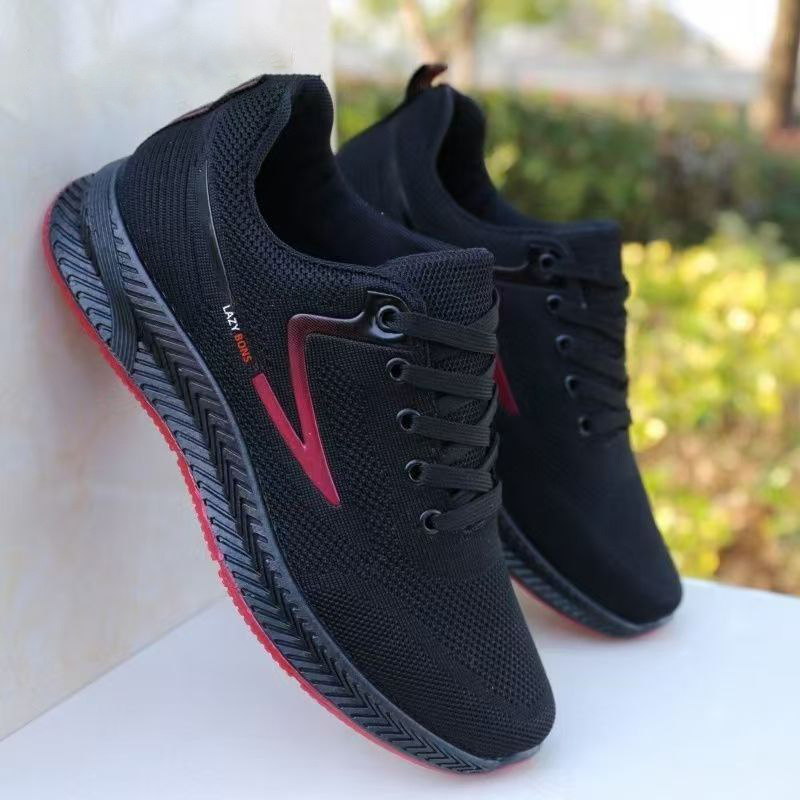 Meeste kingad Suvised lendava võrgust vabaajajalatsid Kõikvõimalikud trendikad kingad Mood Trendikas Mugav toss Tudengite jooksujalatsid