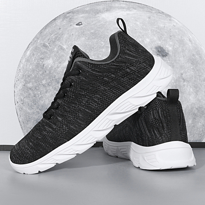 Jooksujalatsid meestele 2025. aasta kevadeks uued kerged jooksujalatsid libisemiskindlad pehme põhjaga hingavad võrgust kingad lööke neeldavad vabaaja spordijalatsid meestele