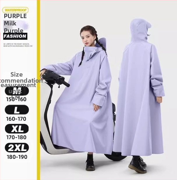 Elektriauto akuga auto vihmamantel pikk inimese ja auto eraldamine täiskeha vihmakindel pontšo meestele ja naistele täiskasvanutele jalgrattasõiduks