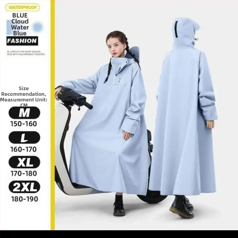 Elektriauto akuga auto vihmamantel pikk inimese ja auto eraldamine täiskeha vihmakindel pontšo meestele ja naistele täiskasvanutele jalgrattasõiduks