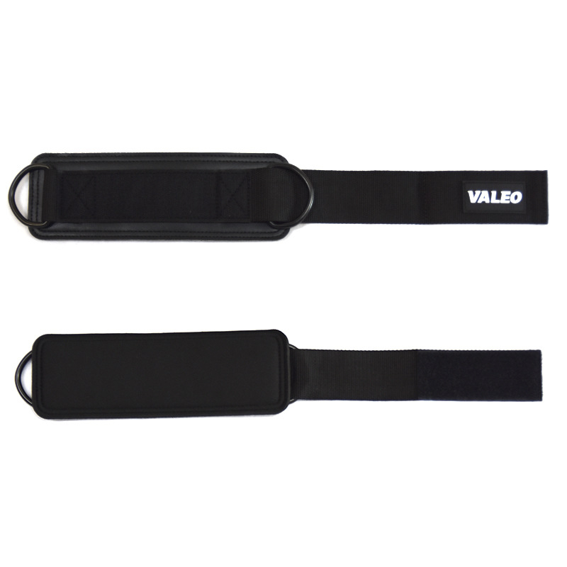 VALEO Gantry čiurnos sagties fitneso jėgos lavinimo priemonė su klubų, kojų odiniais dirželiais