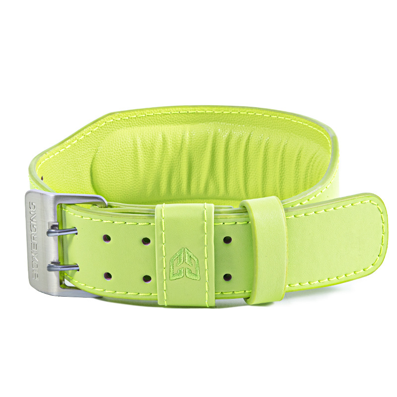 Naiste sügavkükk-jõutõstevöö, professionaalne jõutõstevöö, loomanahast treeningvarustus, vöökaitse