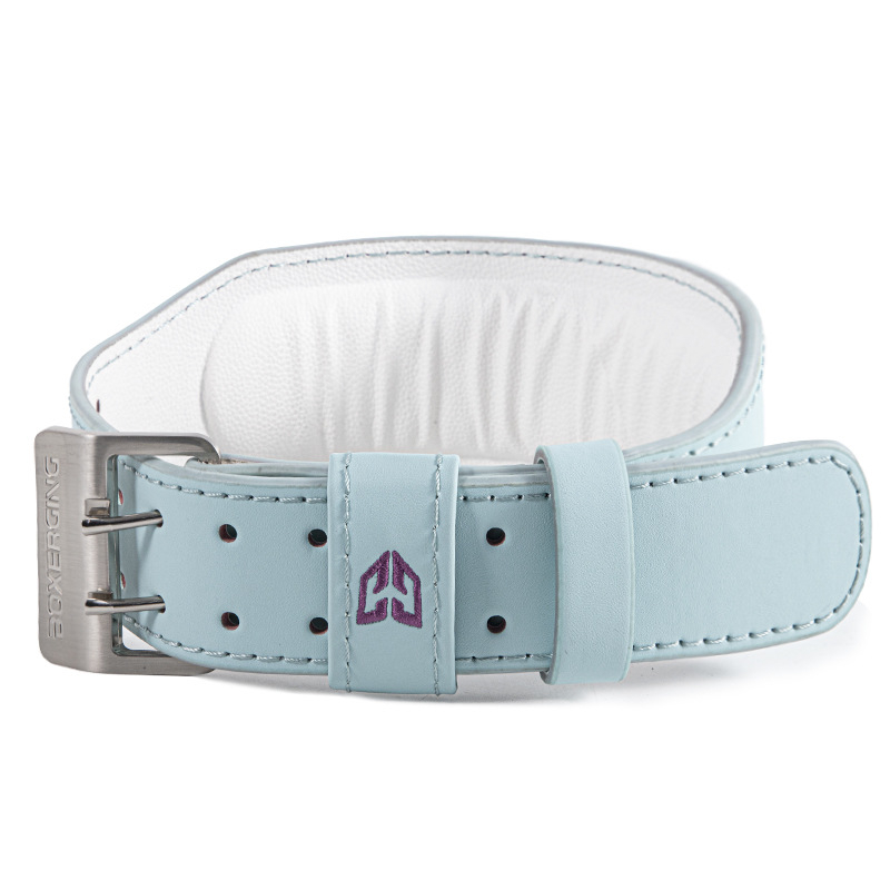 Naiste sügavkükk-jõutõstevöö, professionaalne jõutõstevöö, loomanahast treeningvarustus, vöökaitse