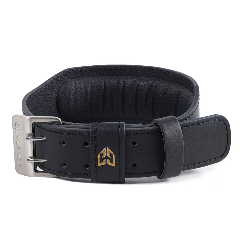 Naiste sügavkükk-jõutõstevöö, professionaalne jõutõstevöö, loomanahast treeningvarustus, vöökaitse