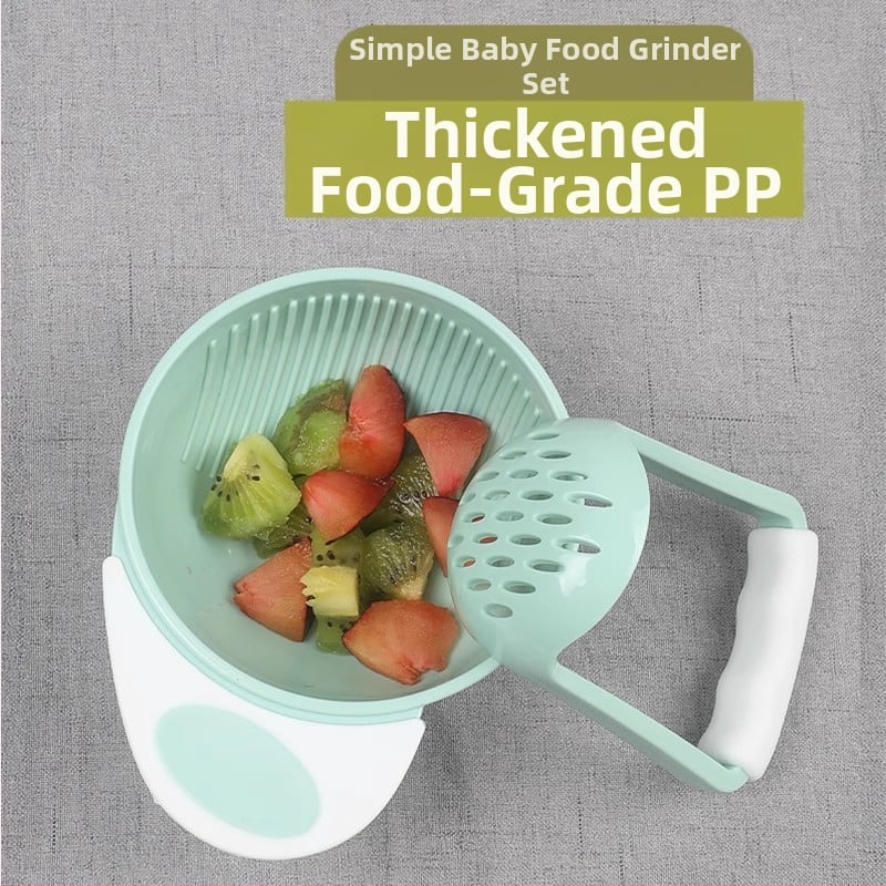 Õunapüree toidulisandiveski beebile manuaalne toidulisandimasin beebitoidu puuviljapüree laste köögiviljapüree jahvatuskauss