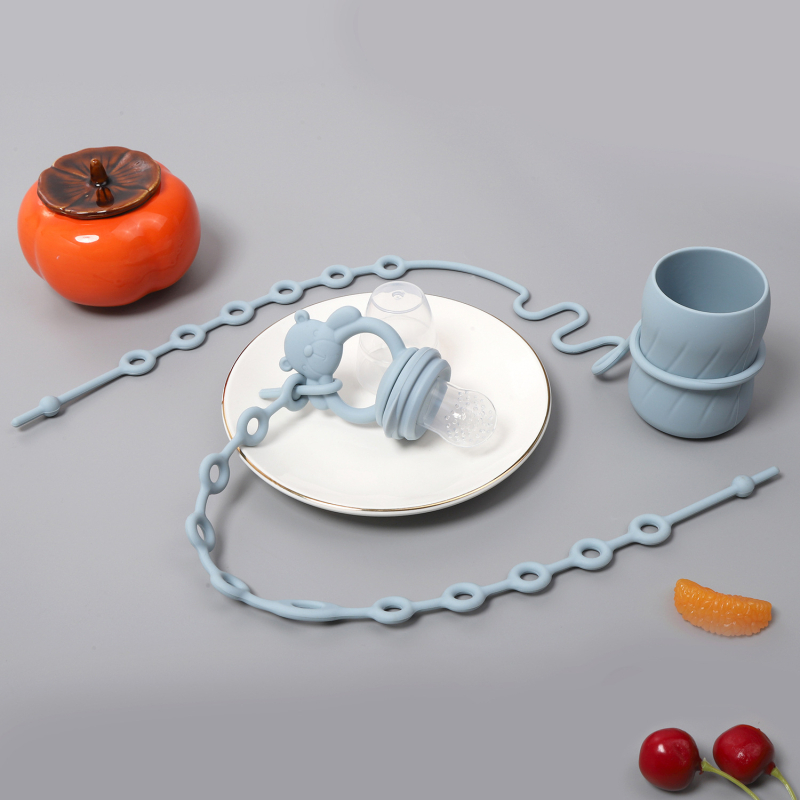 Uus beebi silikoonist õhtusöögitaldrik beebitoidu lisanõud laste söögiriistad koomiksikrabi taldrik kukkumisvastase ketiga