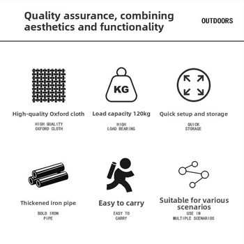 Chen Mu välistingimustes kasutatav kokkupandav tool käetugedega seljatoega kalapüügiks, telkimiseks, piknikuks, rannatooliks, kaasaskantavaks, suure koormusega, piiriüleseks plahvatuseks