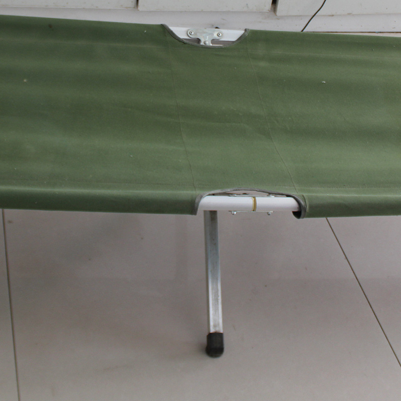 Tootja hulgimüügi kokkupandav voodi kontorile matkakaaslane alumiiniumsulamist üheinimesevoodi rannavoodi kerge kokkupandav voodi