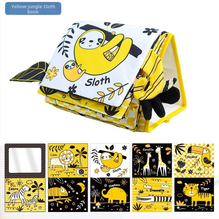 Aipinqi нов настолен календар платнена книга бебешка глава обучение хахаха огледало бебешки цвят просветление настолен календар на склад