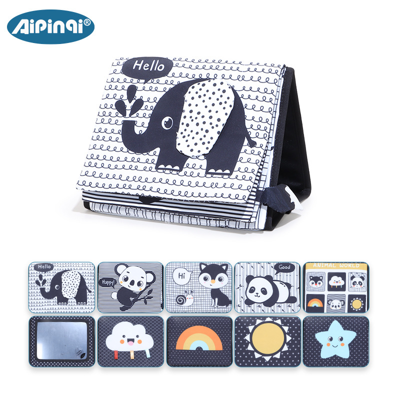 „Aipinqi“ naujas stalo kalendorius, medžiaginis kūdikio galvos lavinimo kalendorius, hahaha, veidrodinis kūdikio spalvos, „Apšvietos“ stalo kalendorius, yra sandėlyje.