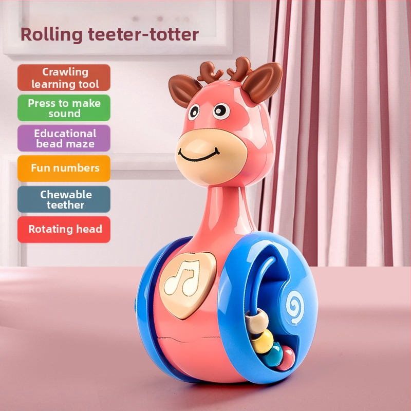 Klizna kugla za bebe, udobna slagalica za rano obrazovanje 3-12 mjeseci za učenje puzanja, igračke za bebe od 1-3 godine